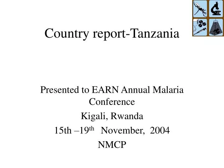 country report tanzania