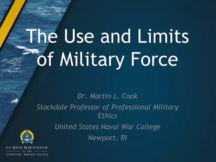 the use and limits of military force