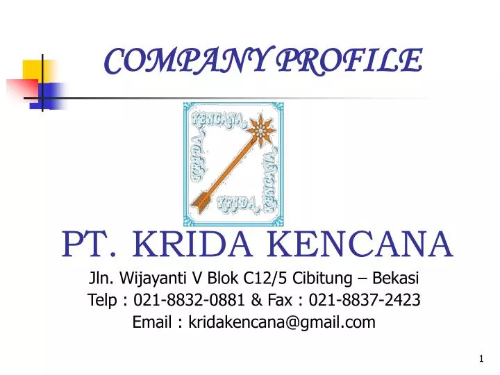 company profile