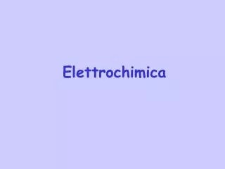 Elettrochimica