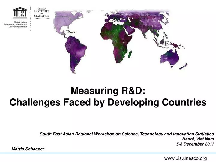 measuring r d challenges faced by developing countries
