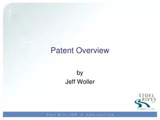 Patent Overview