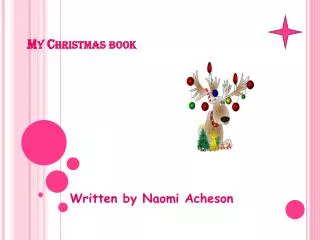 My Christmas book