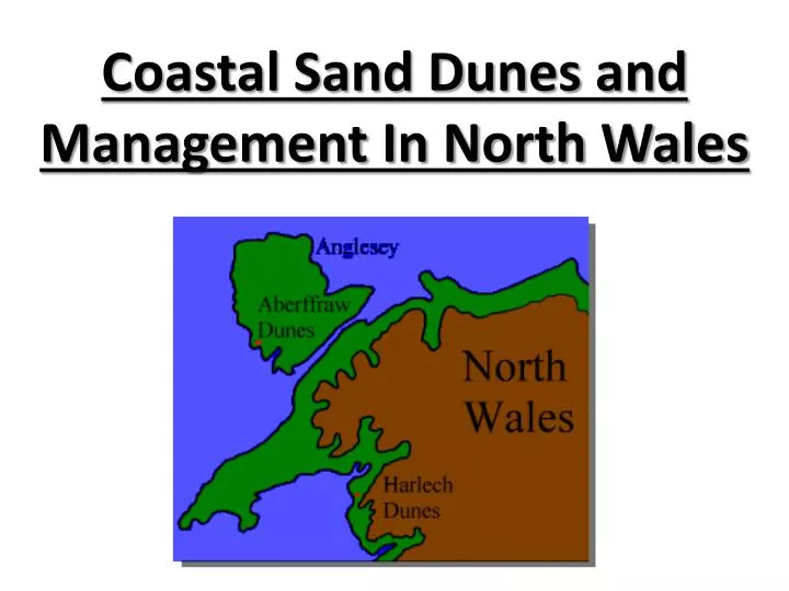 coastal sand dunes and management in north wales