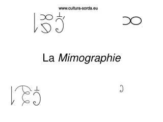 la mimographie