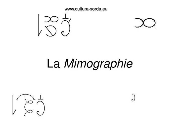 la mimographie