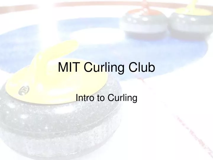 mit curling club