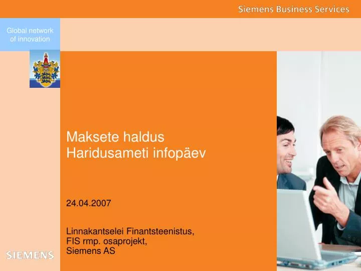 maksete haldus haridusameti infop ev