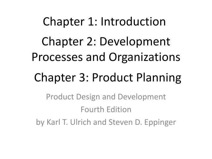 chapter 2 development processes and organizations