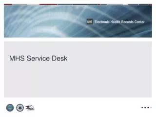 MHS Service Desk
