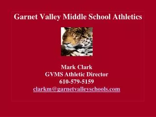 Garnet Valley Middle School Athletics
