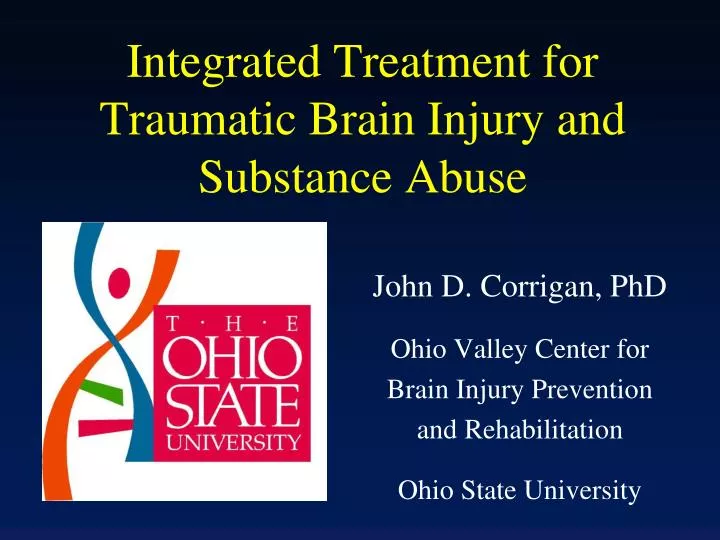 integrated treatment for traumatic brain injury and substance abuse
