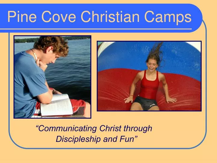 pine cove christian camps