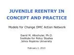 JUVENILE REENTRY IN CONCEPT AND PRACTICE - slide 1