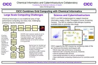 CICC Combines Grid Computing with Chemical Informatics