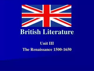 British Literature
