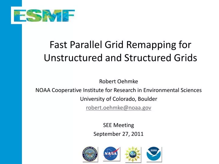 fast parallel grid remapping for unstructured and structured grids