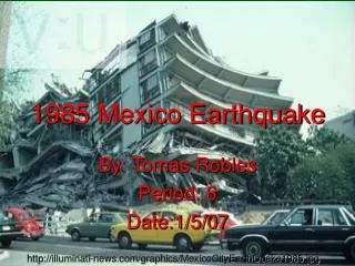 1985 Mexico Earthquake