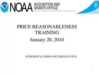 oversight compliance branch ocb