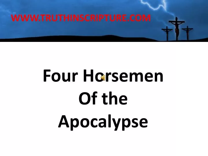 four horsemen of the apocalypse