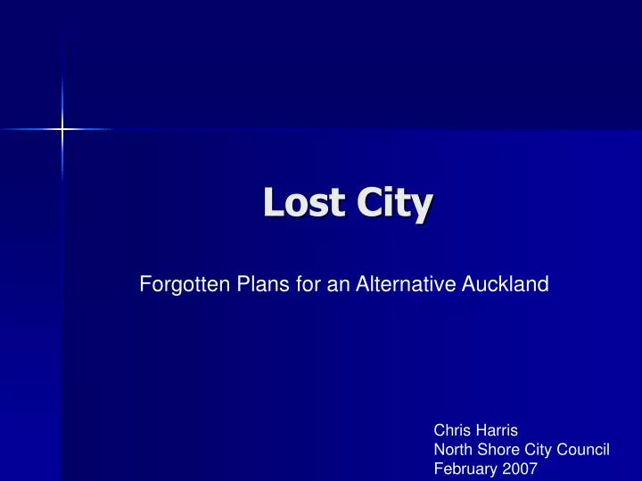 lost city