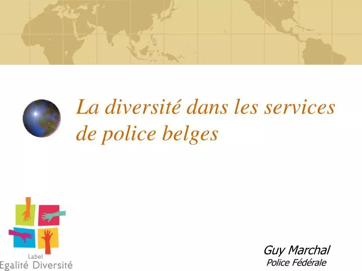 la diversit dans les services de police belges