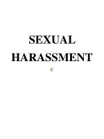 SEXUAL HARASSMENT - slide 1