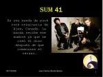 SUM 41 - slide 1