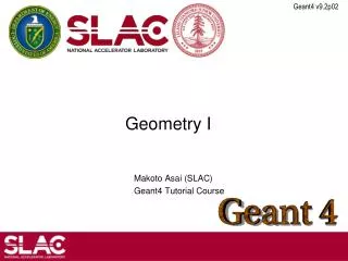 Geometry I