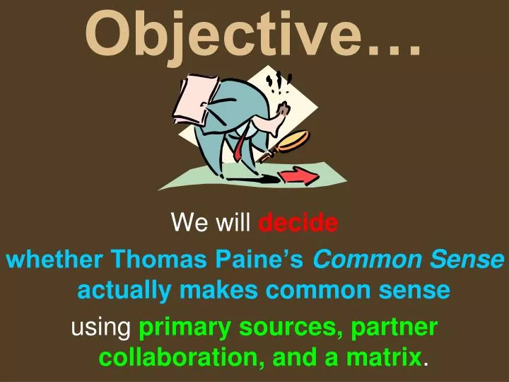 objective