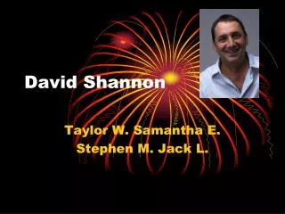 David Shannon