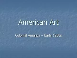 american art