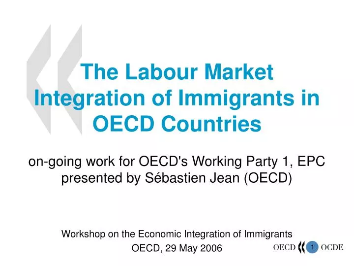 the labour market integration of immigrants in oecd countries