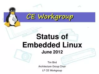 Status of Embedded Linux