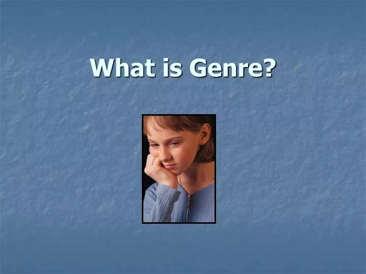 what is genre