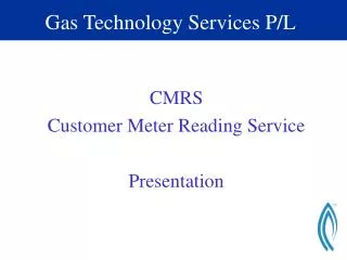 Gas Technology Services P/L