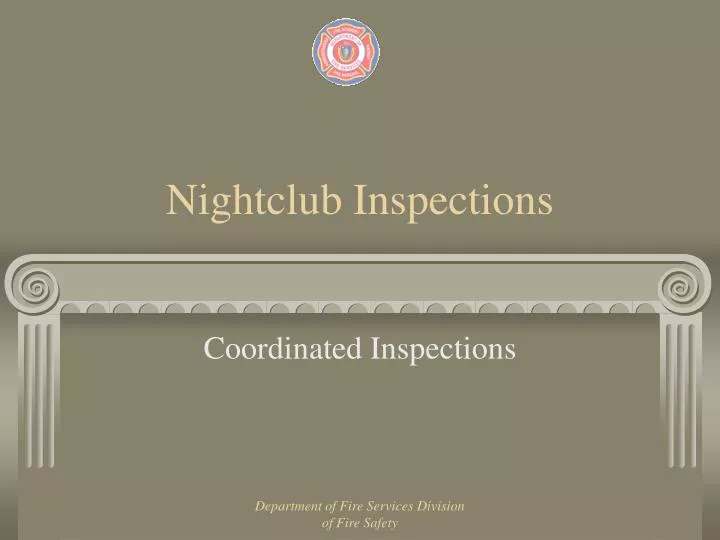 nightclub inspections