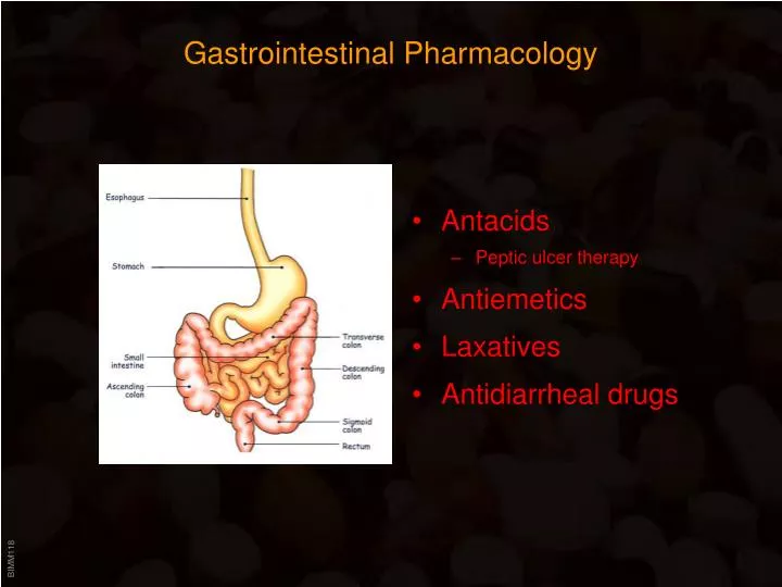 gastrointestinal pharmacology