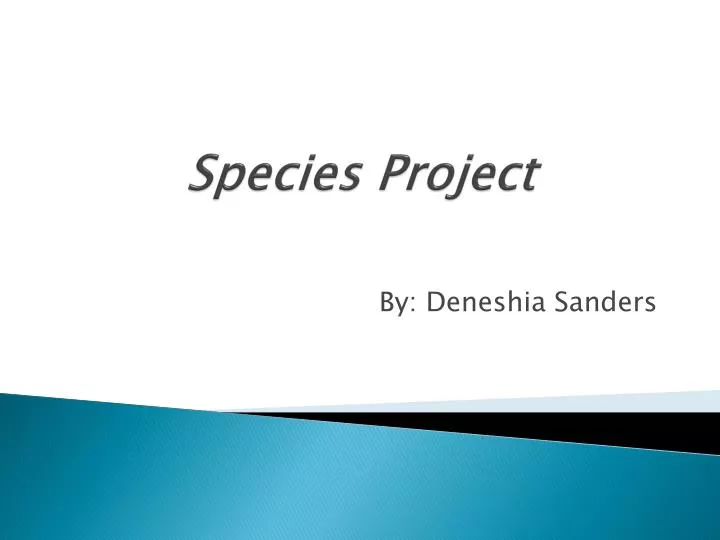 species project