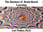 The Business of Brain-Based Learning - slide 1