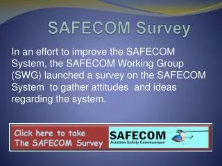SAFECOM Survey