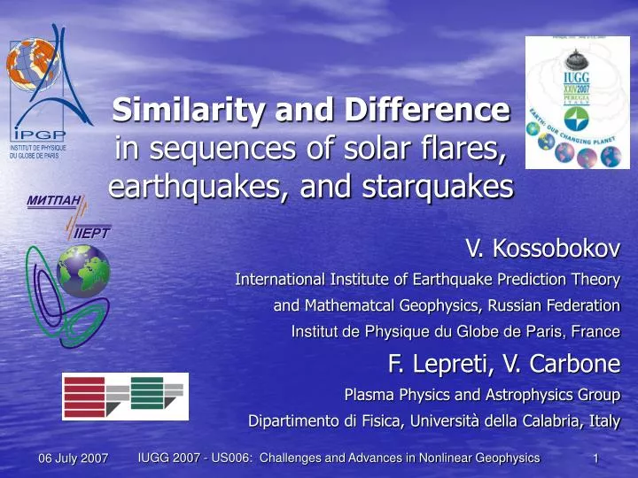 similarity and difference in sequences of solar flares earthquakes and starquakes