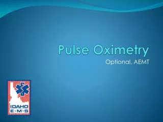 Pulse Oximetry