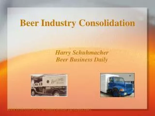 Beer Industry Consolidation