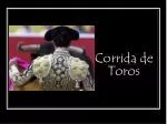Corrida de Toros - slide 1