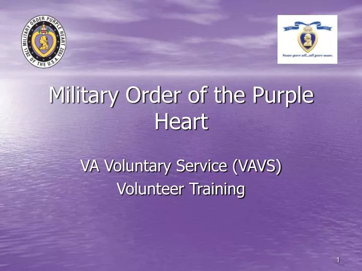 military order of the purple heart