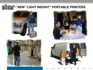NEW “Light Weight” Portable Printers