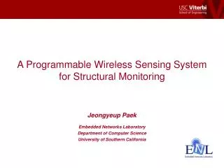 A Programmable Wireless Sensing System for Structural Monitoring