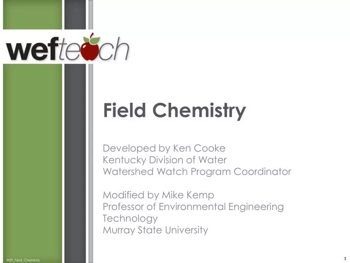 field chemistry