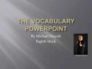 THE vocabulary PowerPoint